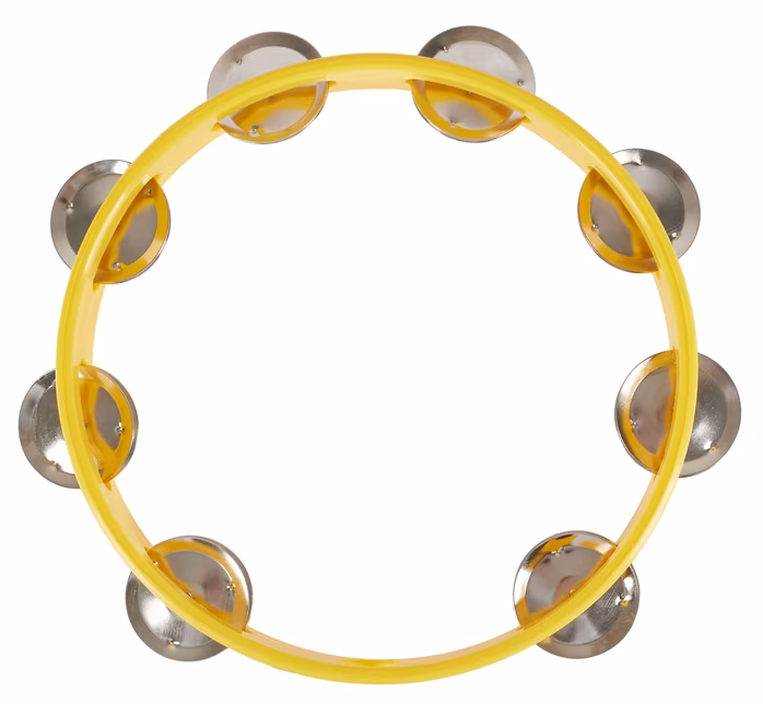 GW Tambourine 8 Yellow - Csörgő