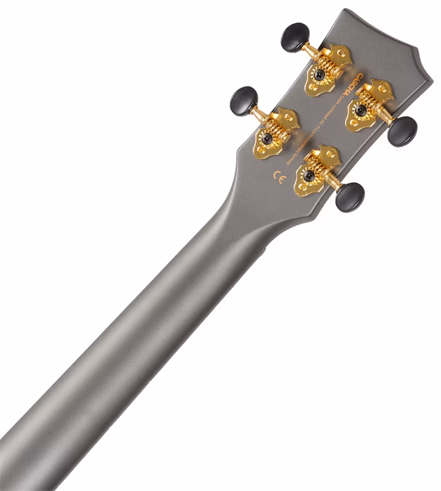 Cascha Ukulele Carbon Fibre Black Set EQ (sérült) - Elektroakusztikus ukulelé
