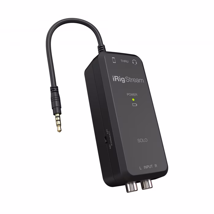 IK Multimedia iRig Stream Solo - Analóg keverő pultok