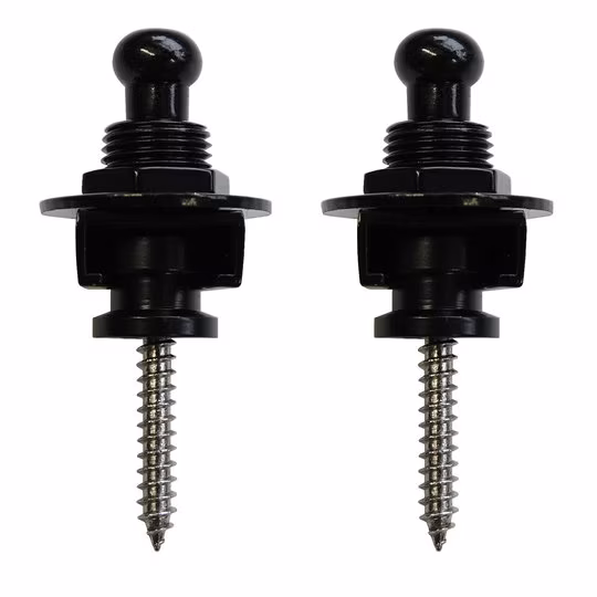 Richter Strap Lock Set Black - Hevederzár