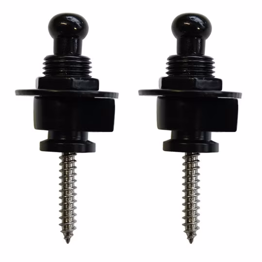 Richter Strap Lock Set Black - Hevederzár