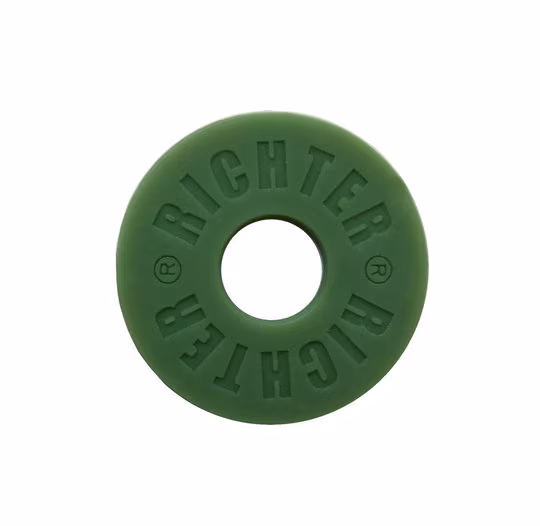 Richter Strap Securing Stops Black/Olive Green 4-Pack - Hevederzár