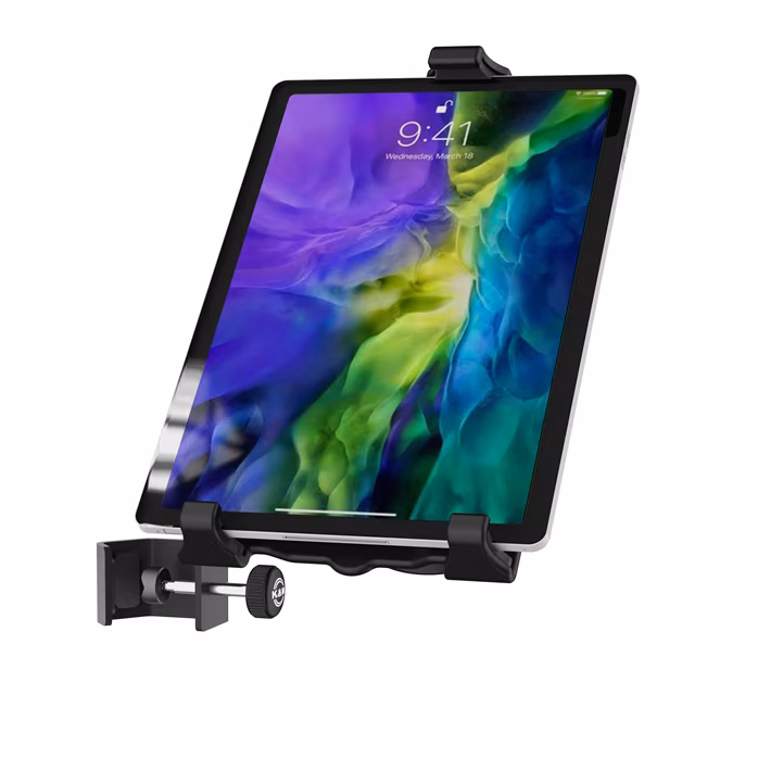K&M 19765 Tablet PC holder »Biobased« black - Tablet tartó