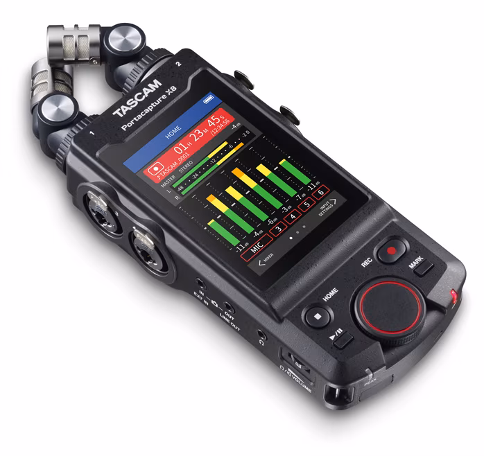 Tascam Portacapture X8 - Hordozható felvevő
