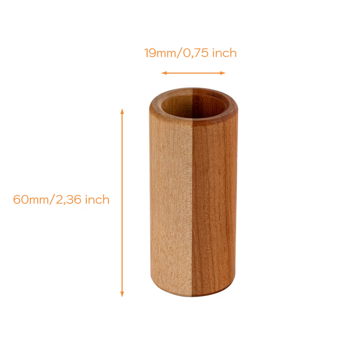 Ortega Cherry/Birch Wooden Slide Medium - Slide gyűrű
