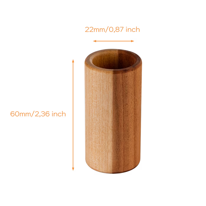 Ortega Cherry/Birch Wooden Slide X-Large - Slide gyűrű