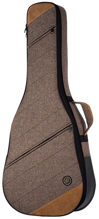 Ortega Soft Case Acoustic Guitar Lefthanded Cappuccino - Akusztikus gitár tok