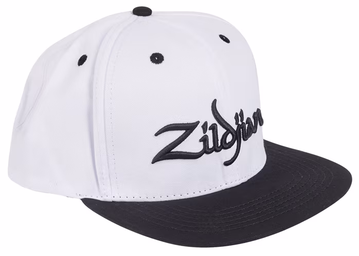 Zildjian White Snapback - Siltes sapka