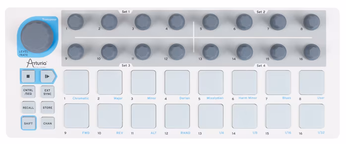 Arturia Beat Step - USB/MIDI kontroller, szekvencer
