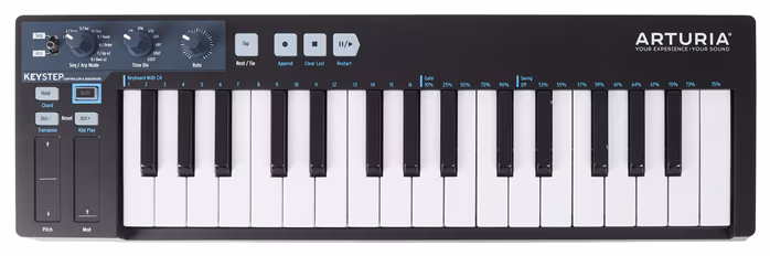 Arturia KeyStep BK - USB/MIDI keyboard, szekvencer