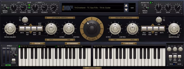 GFORCE M-Tron MkII - Szoftver