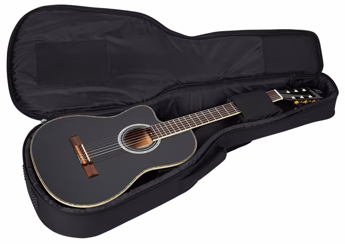 Ortega RCE145LBK - Balkezes elektroakusztikus klasszikus gitár