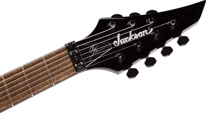 Jackson Pro Chris Broderick Soloist 7 LRL BLK - Elektromos héthúros gitár