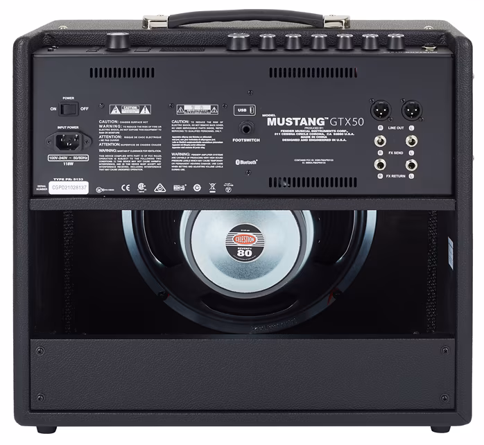 Fender Mustang GTX50 - Medellező gitárkombó