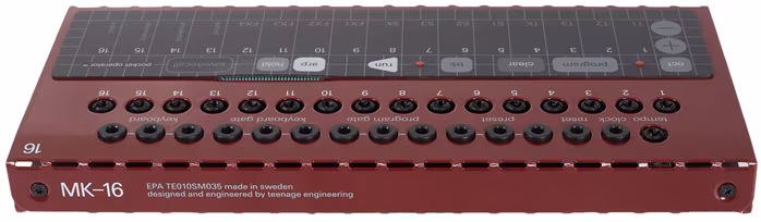 Teenage Engineering PO Modular 16 - Digitális sample szekvencer