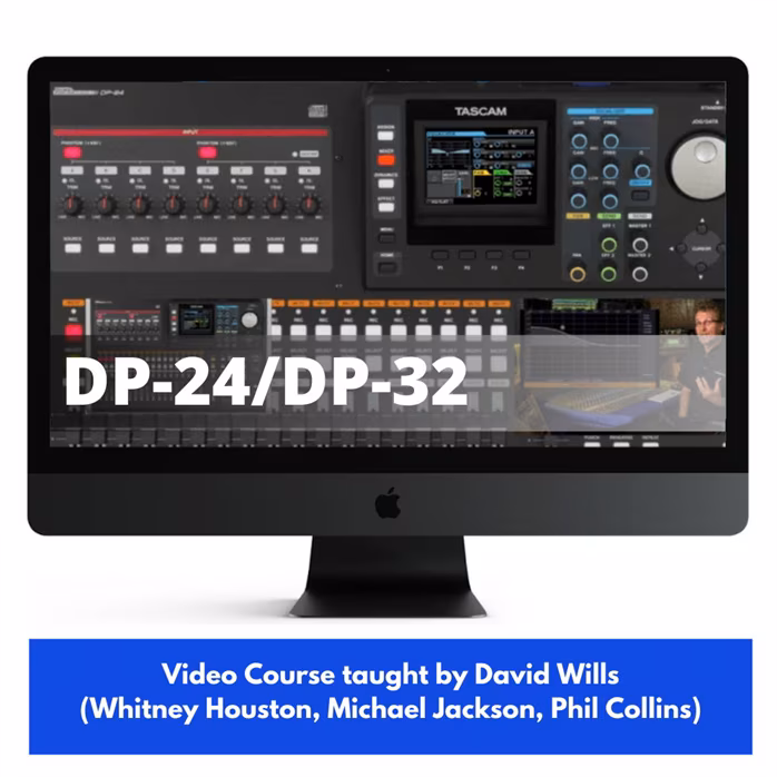 KINGSLEY INC. Tascam dp24 dp32 - Videó útmutató