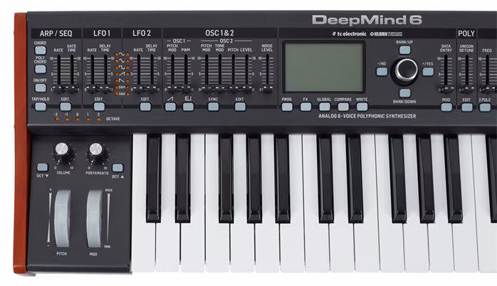 Behringer DEEPMIND 6 - Analóg szintetizátor