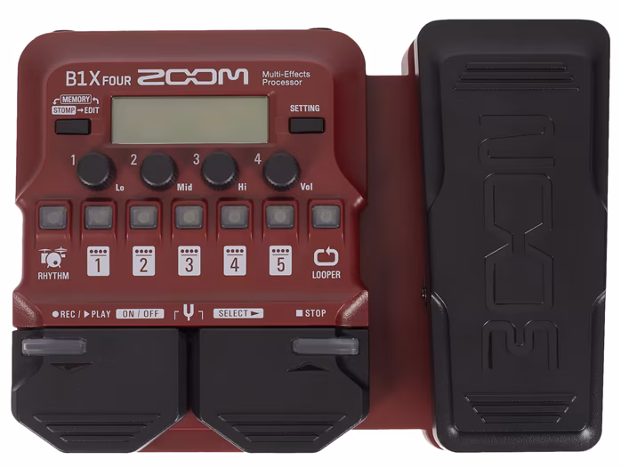 Zoom B1X Four - basszusgitár multieffekt