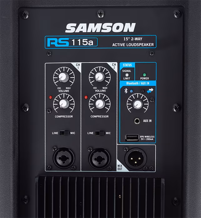 Samson RS-115A - Aktív hangfal