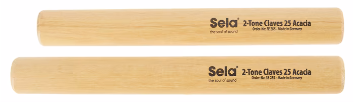 Sela 2-Tone Claves 25 Acacia - Tikfa