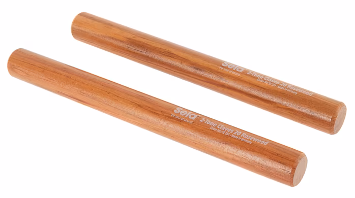 Sela 2-Tone Claves 20 Rosewood - Tikfa