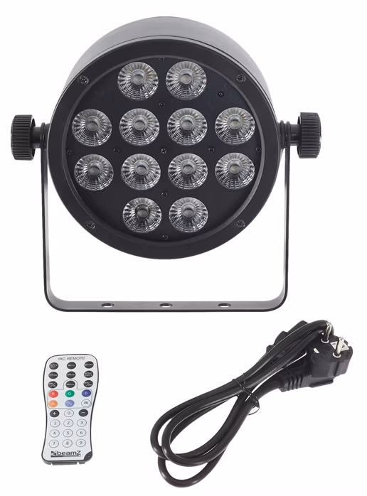 BeamZ BAC306 LED PAR 12x12W RGBWA-UV - LED PAR reflektor