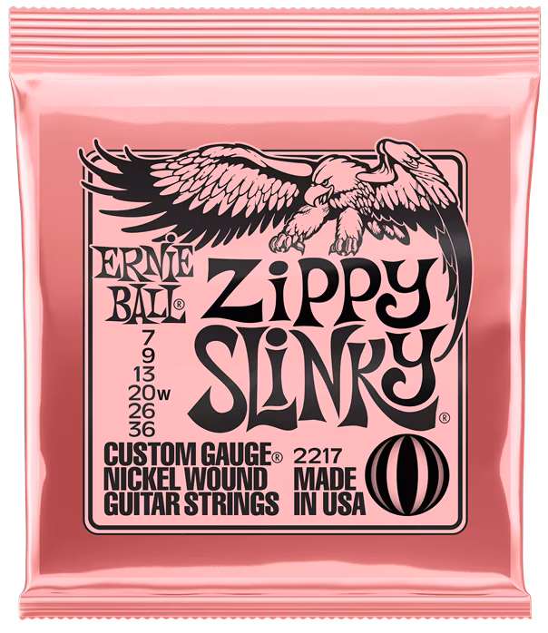 Ernie Ball 2217 Nickel Wound Zippy Slinky - Húrok elektromos gitárra