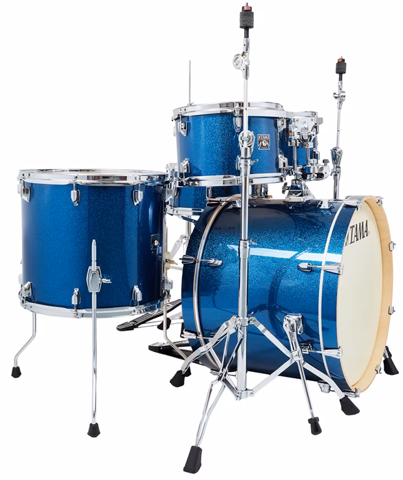 Tama Superstar Classic Maple Indigo Sparkle Fusion Set - Dobszett