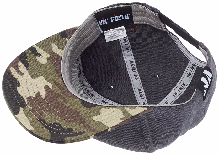 Vic Firth Gray Camo Snapback - Siltes sapka