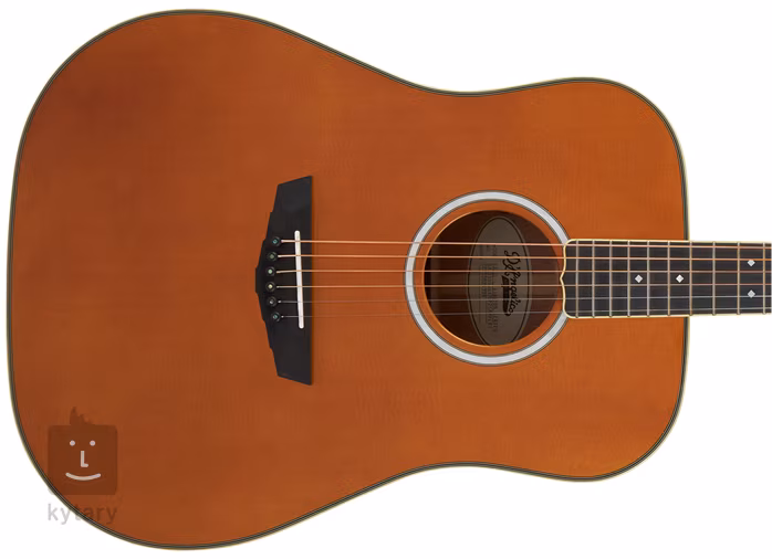 D'Angelico Lexington Dreadnought E Vintage Natural - Elektroakusztikus gitár