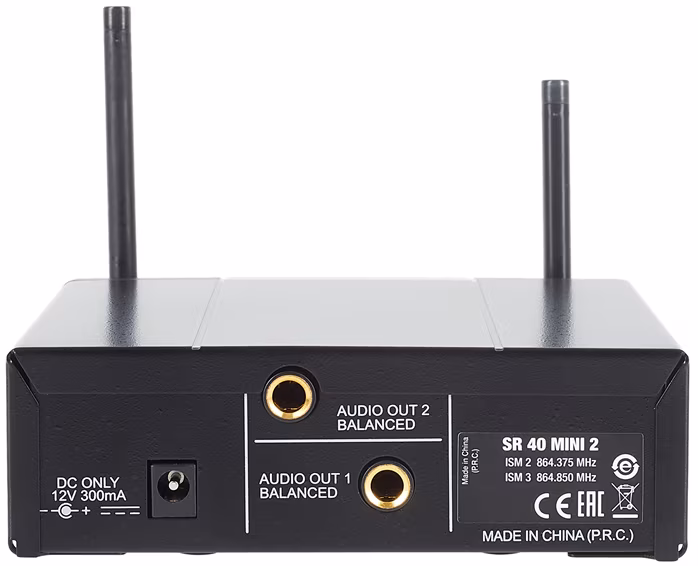 AKG WMS40 Mini2 Vocal Set Dual ISM 2/3 - Duális vezeték nélküli szett