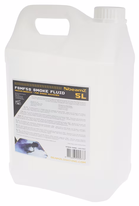 BeamZ FSMF5S Smoke Fluid 5L Medium-Density - Töltet
