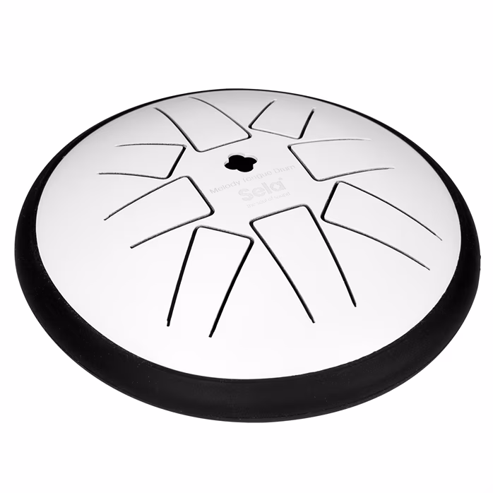 Sela 6" Melody Tongue Drum White - Tongue drum