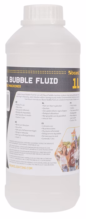 BeamZ FBL1 Bubble Fluid 1L - Töltet