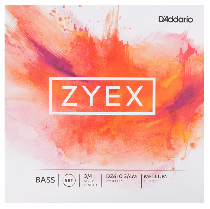 D'Addario Zyex cbs 3/4 M - Nagybőgő húrok