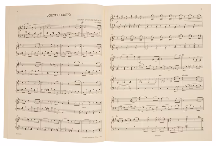 MS Beethoven Goes Jazz - Jean Kleeb - Zongora kotta