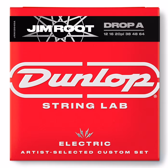 Dunlop Jim Root String Lab Guitar Strings 12-64 Drop A - Húrok elektromos gitárra