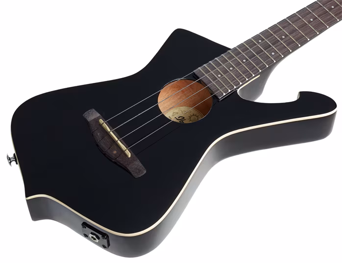 Ibanez UICT10 Black - Elektroakusztikus ukulelé