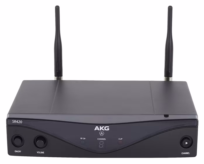 AKG WMS 420 Presenter/U1 - Vezeték nélküli szett csiptetős mikrofonnal