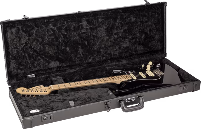 Fender Classic Series Case Strat/Tele Blackout - Elektromos gitár keménytokok