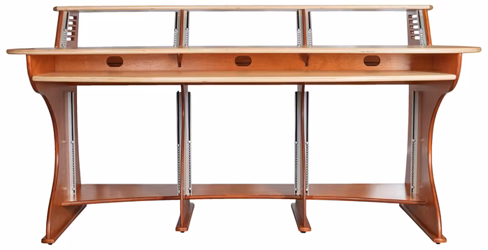 Razzor Cases Studio furniture - Studio table - 3 worktops, 3x 4U + 3x 10U - Stúdió bútor