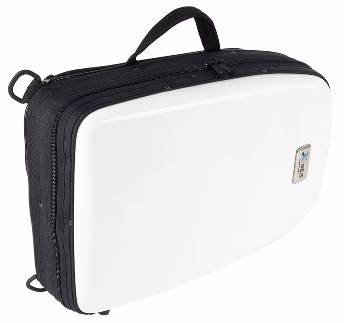 K-SES Premium Double Case, White - Klarinét duplatok