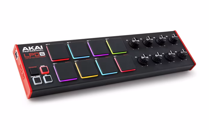 Akai LPD8 MKII - USB/MIDI kontroller