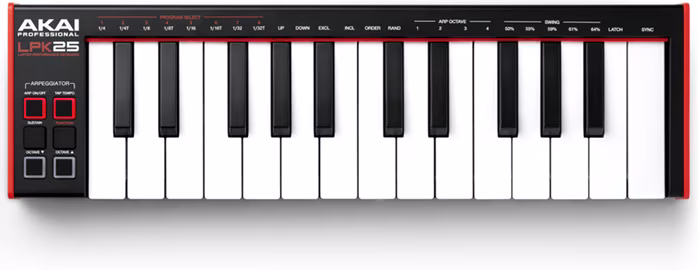 Akai LPK 25 MKII - USB/MIDI keyboard