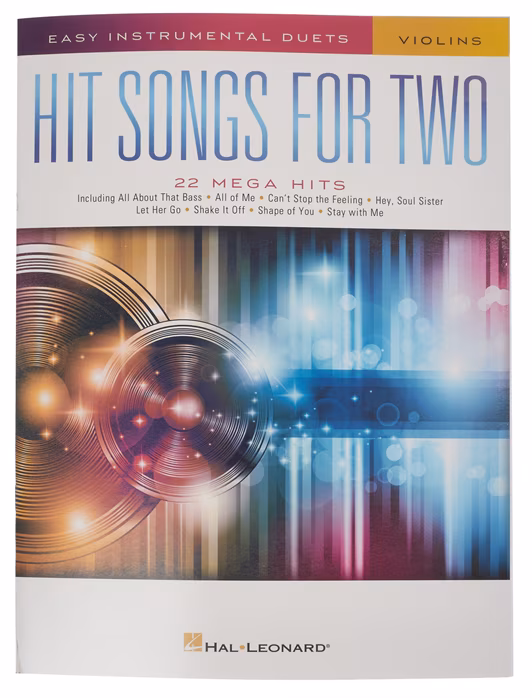MS Hit Songs For Two Violins - Hegedű kotta