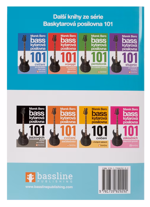 Baskytarová posilovna 101 groovů pro trsátko - Basszusgitár kotta