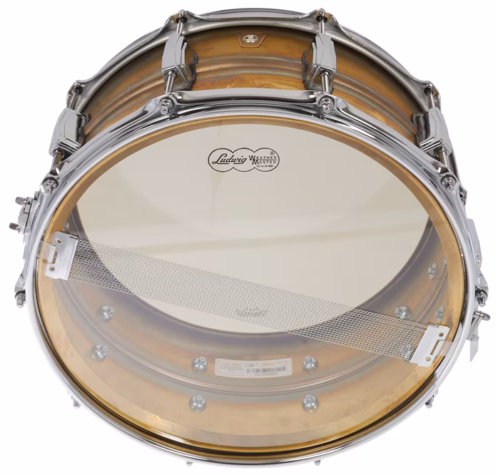 Ludwig 14" x 6,5" Raw Brass LB464R - Pergődob