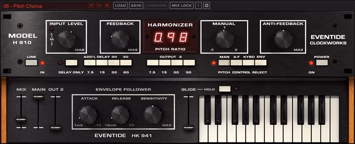Eventide H910 - Szoftver