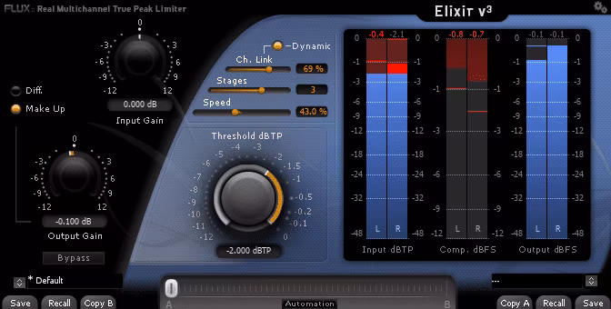 FLUX Audio Elixir Essential - Szoftver