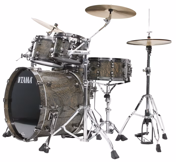 Tama Starclassic Walnut/Birch Gloss Charcoal Tamo Ash Shell Set - Dobszett